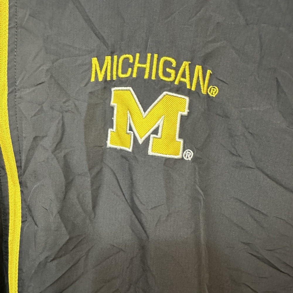 VTG University Of Michigan Windbreaker Colosseum Athletics XXL ‎ Full Zip - Picture 5 of 10